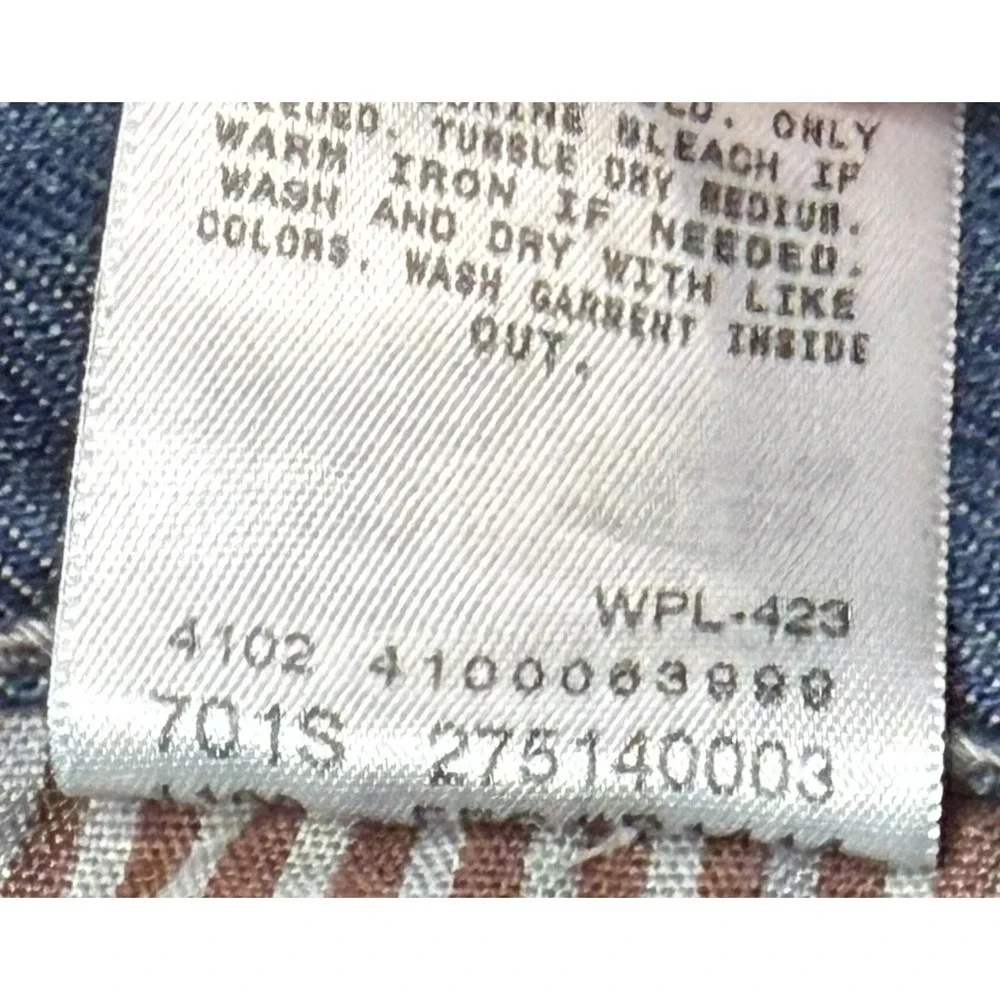 Levi's 514 Slim Straight Mens 8 Pocket Design Straigh Leg Denim Jeans Size 33x30